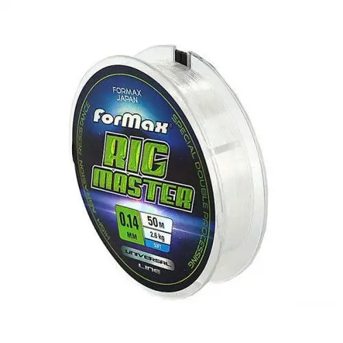 Fir Monofilament Formax Rig Master, Transparent, 50m Ieftin