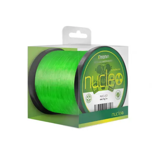 Fir Delphin pentru crap Nucleo, verde fluo, 1200m Bestseller