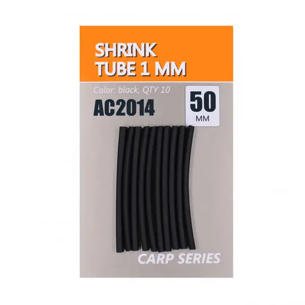 Cumpără online Tub Termoretractabil Orange Shrink Tube Negru 2mm 5cm 10buc