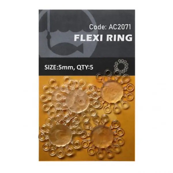 Orange Flexi Ring 5mm 5buc Ofertă specială