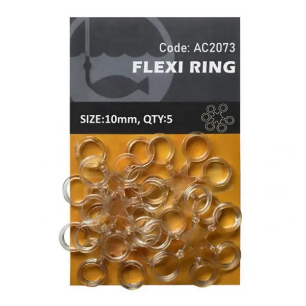 Orange Flexi Ring 10mm 5buc Plată sigură