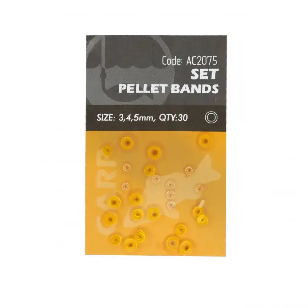 Comandă acum Set Orange Pellet Bands no.3,4,5 30buc