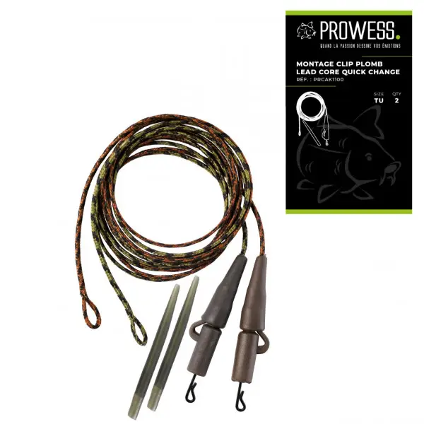 Mai ieftin Montura Prowess Clip Plumb Leadcore Agrafa Quick Change 2 buc