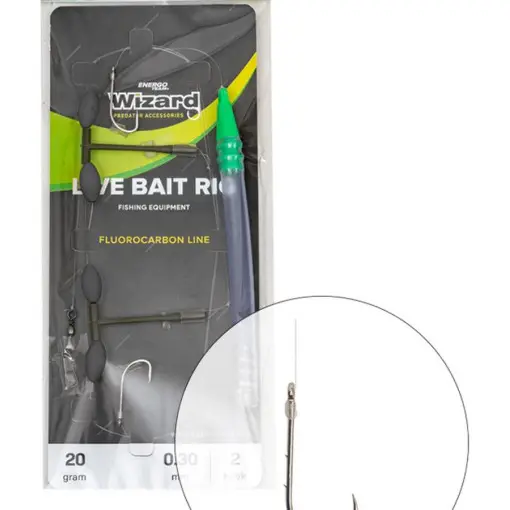 Monturi Energo Team Wizard Live Bait Rig Medium Nu rata