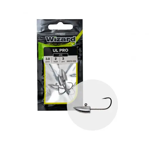Ofertă limitată Carlige Offset Energoteam Wizard Pro Jig Nr.1, 3buc/plic
