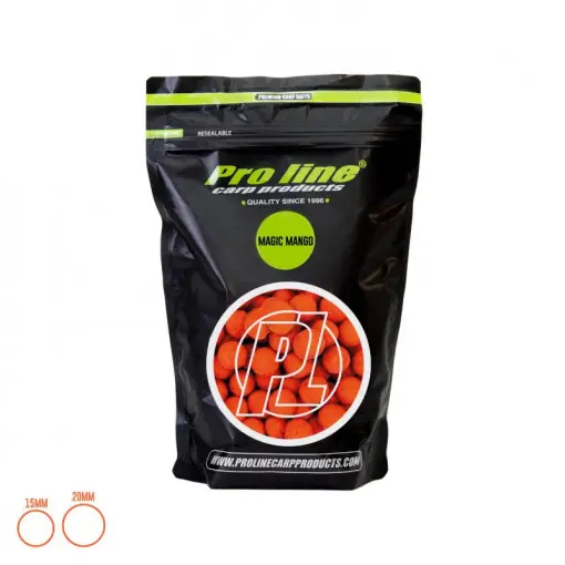 Expediere rapidă Boilies Pro Line Magic Mango, 20mm