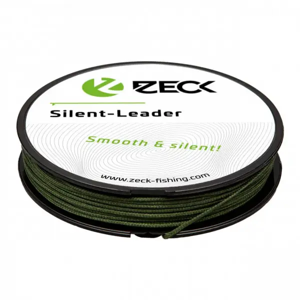 Fir Textil Inaintas Zeck Silent Leader 1.1mm 99kg 20m Verde Livrare rapidă