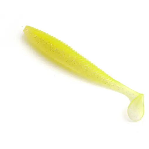 Shad Raid Full Swing, 10cm, White Chart, 6buc/plic Doar azi