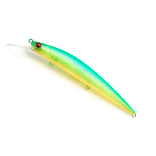 Preț mic Vobler Raid Minnow Level Plus, 12.5cm, 14g, Lime Chart