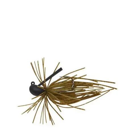Naluca Savage Gear Skirt Flirt Jig, 6cm, 4g, Sinking, Green Pumkin Livrare gratuită