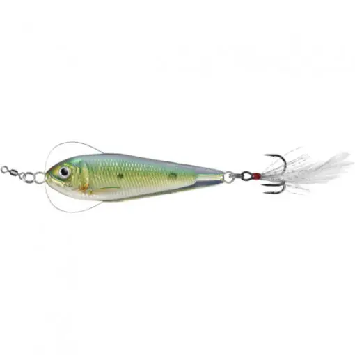 Reducere extra Lingura Oscilanta Live Target Flutter Shad Sinking, 6cm, 21g, Gold-Green