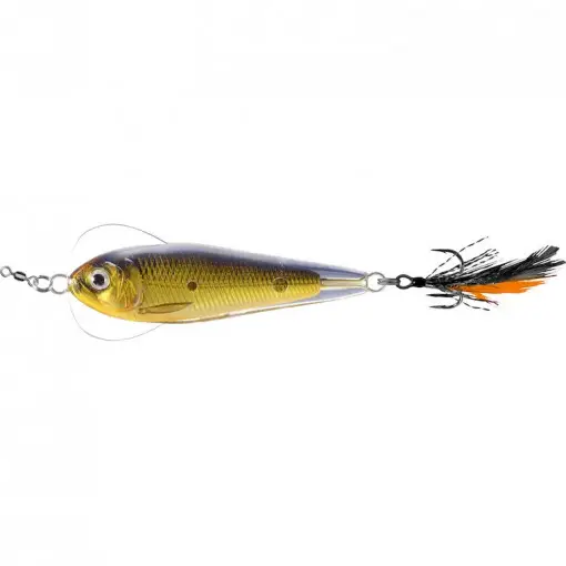 Livrare gratuită Lingurita Oscilanta Live Target Flutter Sardine, 6.5cm, 21g, Gold-Black