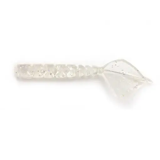 Cumpărături sigure Grub Mustad Aji Finesse Hila, 4.3cm, Clear Rainbow Glitter, 12buc/plic