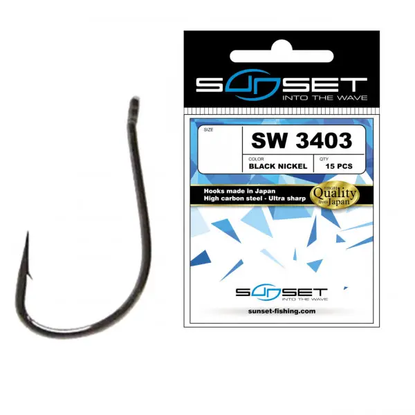 Carlig Sunset SW 3403BN no.10 Sunhooks 15buc Ieftin
