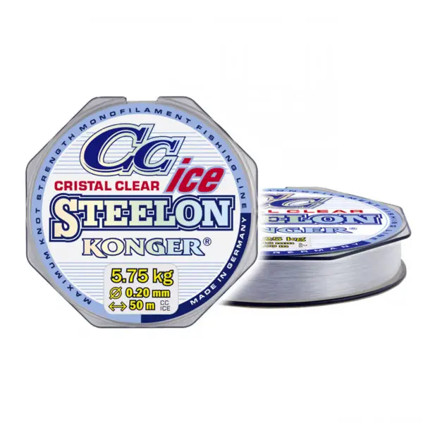 Cumpărături sigure Fir Konger Steelon CC Cristal Clear Ice 0.22mm 6.65kg 50m