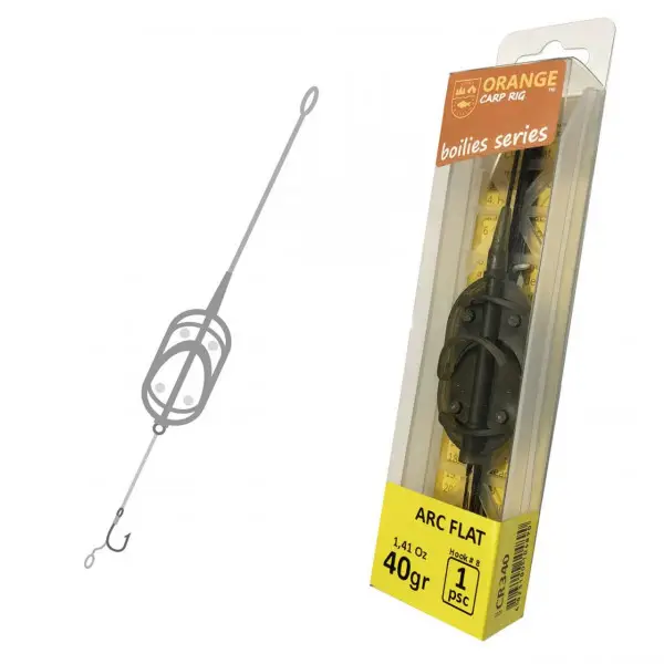 Cumpărături sigure Montura Crap Orange Method Arc Flat 60gr Nr.4