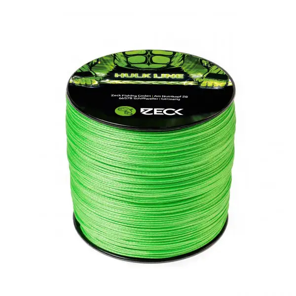 Fir Textil Zeck Hulk Line 0.50mm 42kg 280m Verde Retur ușor