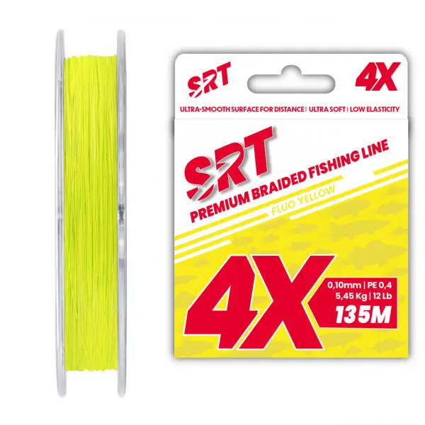 Cumpără acum Fir Textil 4X Sert 135m SRT Fluo Yellow