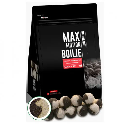 Livrare expres Boilies Haldorado Max Motion Boilie Long Life, 24mm, 800g