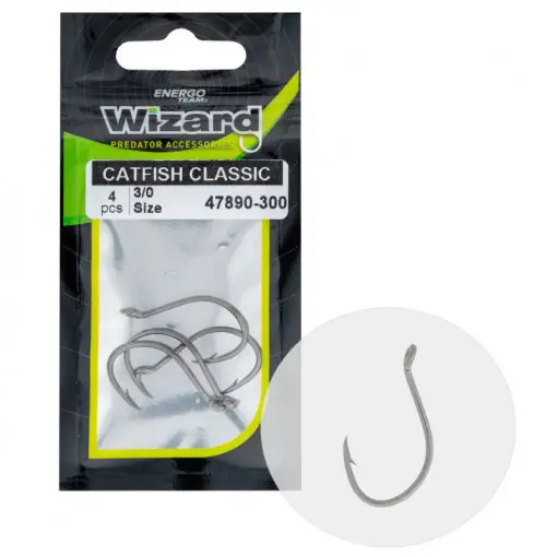 Promoție Carlige Somn Energoteam Wizard Catfish Classic, 4buc/plic