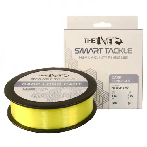 Preț redus Fir Monofilament The One Carp Long Cast, Fluo Yellow, 1200m