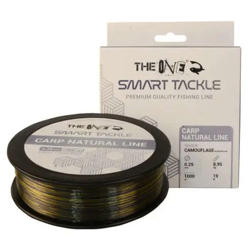 Transport gratuit Fir Monofilament The One Carp Natural Line, Camouflage, 300m