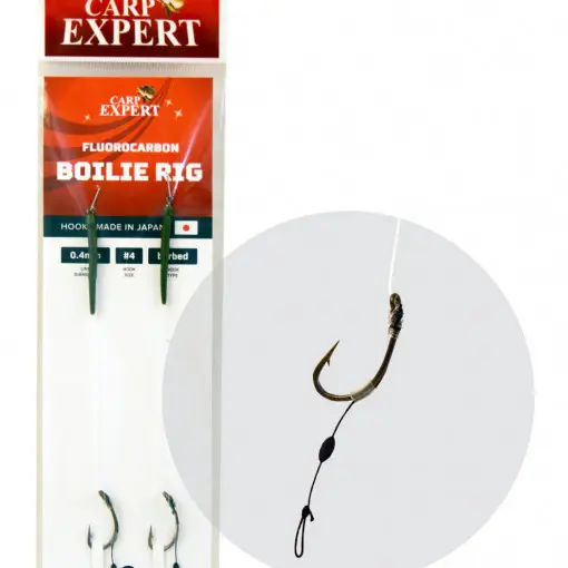 Lichidare de stoc Montura Carp Expert Fluorocarbon Boilie Rig 2buc/plic