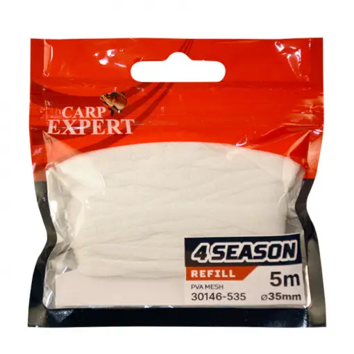 Cumpărături sigure Rezerva Plasa Solubila Carp Expert Saculeti PVA 4Season, 5m