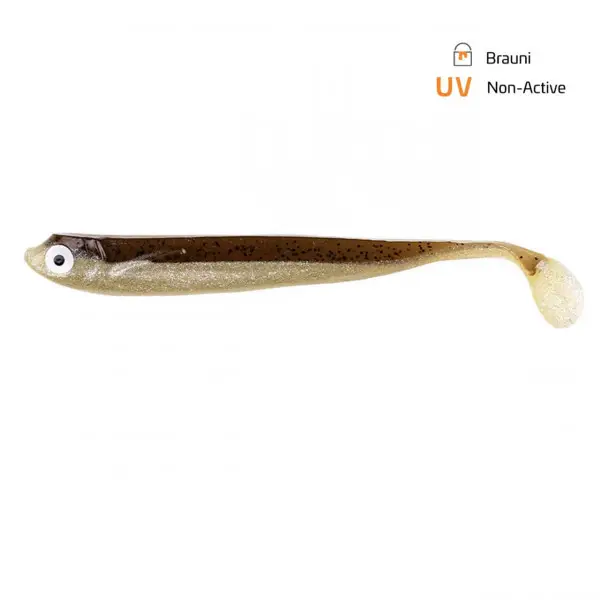 Shad Zeck ZANDER Gummi 12cm Brauni 3buc Retur gratuit