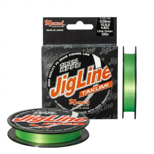 Calitate înaltă Fir Textil Momoi Jigline Takumi, Lime Green, 100m