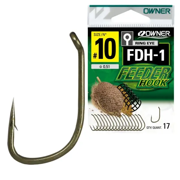 Noutate Carlige Owner FDH-1 Amano Tenkara w/Eye Brown