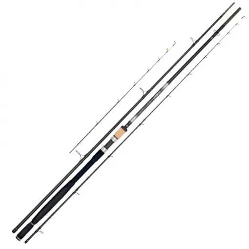 Calitate înaltă Lanseta Daiwa N'Zon Super Slim Power Carp Feeder, 3.96m, 180g, 3+2 tronsoane