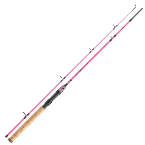 Lanseta Daiwa Ninja X Kids Pink, 1.60m, 10-30g, 2 tronsoan Plată sigură
