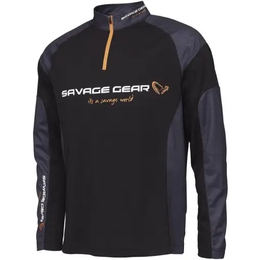 Bluza Savage Gear Tournament Gear Black INK Expediere rapidă