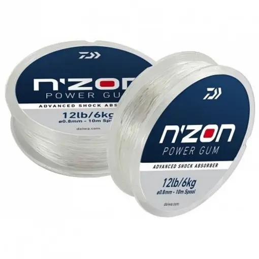 Plată sigură Elastic Power Gum Daiwa N'Zon, 10m