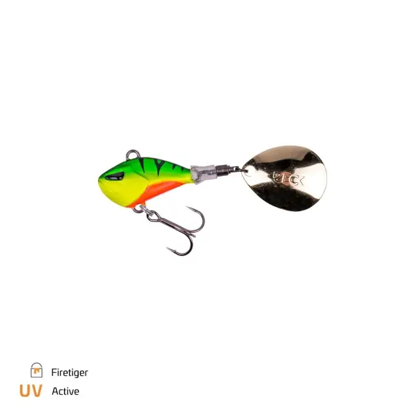 Preț redus Spinnertail Zeck Rogue Runner 15gr Firetiger