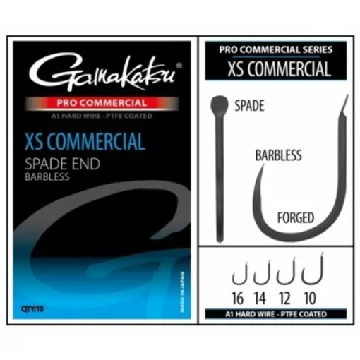 Reducere de preț Carlige Gamakatsu Coars Pro-C XS Commercial Spade, 10buc/plic