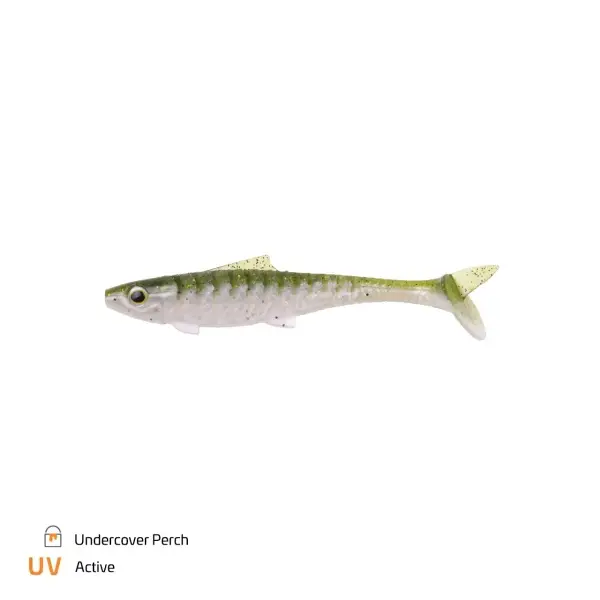 Calitate înaltă Shad Zeck Baby Rippler Undercover Perch 3buc/pac