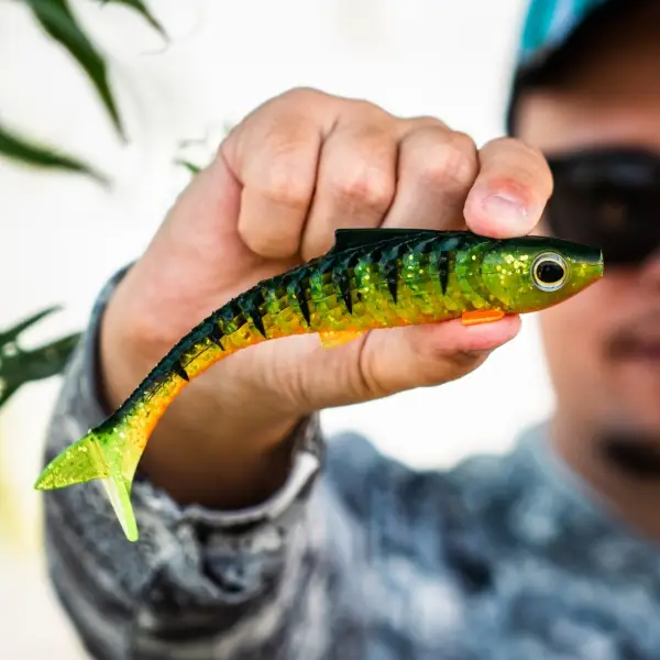 Shad Zeck Rippler Firetiger 2buc/pac Premium