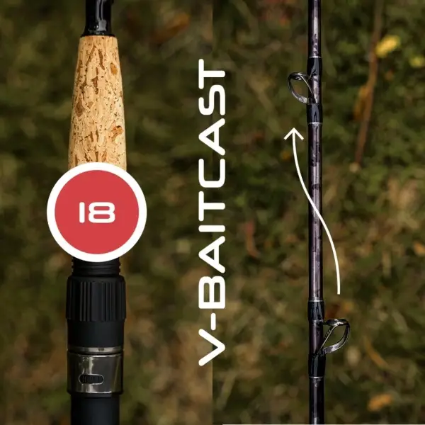 Lanseta Vagner Magic V-Baitcast 18 1.95m 80-300gr Super ofertă