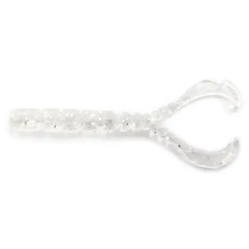 Cel mai bun preț Twister Mustad Aji Chiki, Clear Silver Glitter, 4.3cm, 13buc/plic