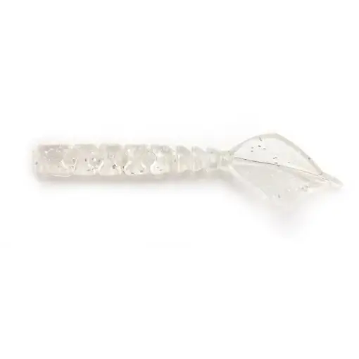 Grub Mustad Aji Micro Hila, Clear Silver Glitter, 4.3cm, 12buc/plic Mai ieftin