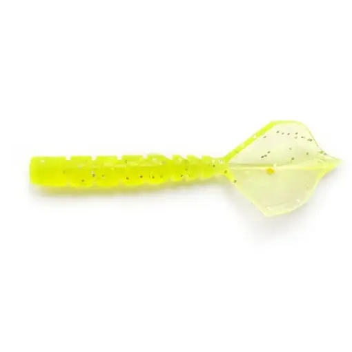 Grub Mustad Aji Micro Hila, UV Clear Chartreuse, 4.3cm, 12buc/plic Cumpărături sigure