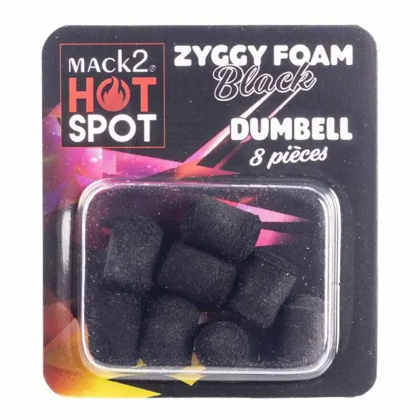 Dumbell Mack2 Ziggy Foam Dumbell Negru 8buc Cumpărături sigure