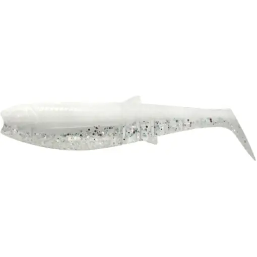 Shad Savage Gear Cannibal Shad, White Flash, 12.5cm, 20g, 4buc Popular