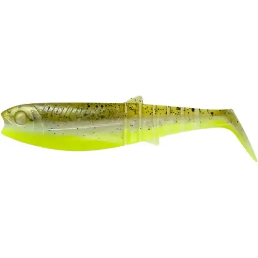 Cel mai bun preț Shad Savage Gear Cannibal Shad, Green Pearl Yellow, 8cm, 5g, 5buc