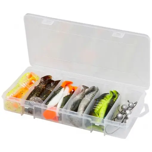 Ofertă Set Naluci Savage Gear Cannibal 6.8cm/8cm (Model M), Mixed Colors, 36buc/set