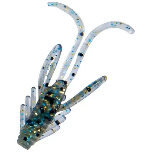 Ultima șansă Nimfa Nomura Baby Creature, Light Blue Silver Glitter, 2.5cm, 10buc