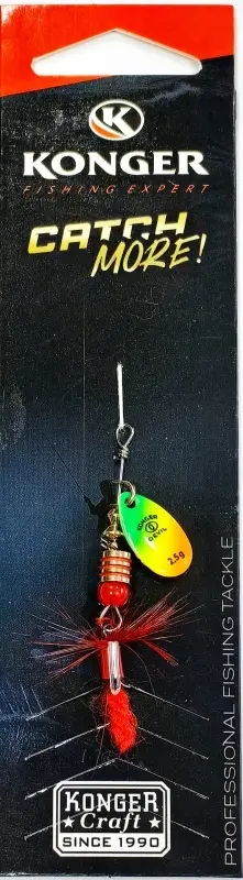 Lingura Rotativa Konger Devil Champion No.0 2.5gr 09 Firetiger Comandă acum