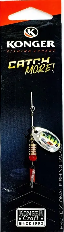 Cumpărături sigure Lingura Rotativa Konger Tarpon Champion No.1 4gr 05 Perch
